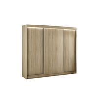 KLEIDERSCHRANK BEROG - 250 cm - Sonoma Eiche - Sonoma Eiche, Holzwerkstoff (250/215/61cm) - ALTDECOR