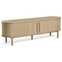 TV-LOWBOARD Meta 2-türig 180 cm - Hellbraun/Beige, Holz/Holzwerkstoff (180/55.6/40cm) - Selsey