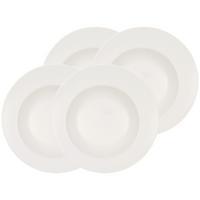 PASTATELLER Flow weiß ø 30 cm 4er Set - Weiß, Keramik (30cm) - Villeroy & Boch