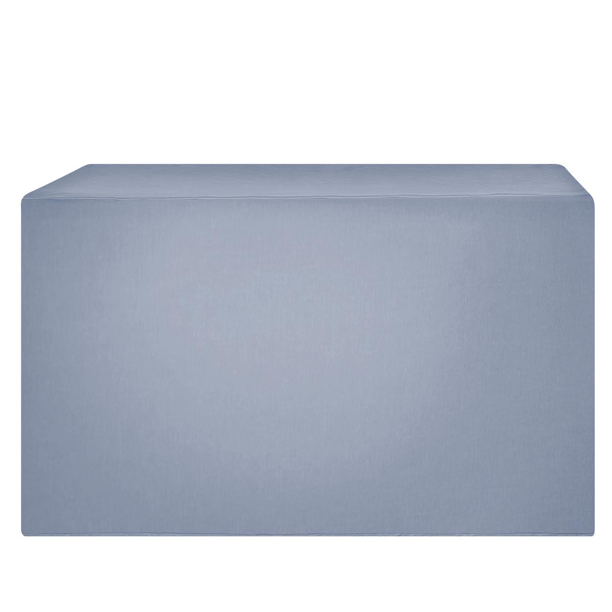 REGENSCHUTZ für Gartenmöbel hellblau 230/225/65 cm Grande Chuva - Blau, Kunststoff (230/65/225cm) - Beliani
