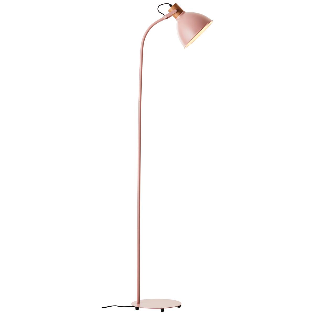 STANDLEUCHTE Erena 94556/04 - Chromfarben, Holz (35/25/150cm) - Brilliant