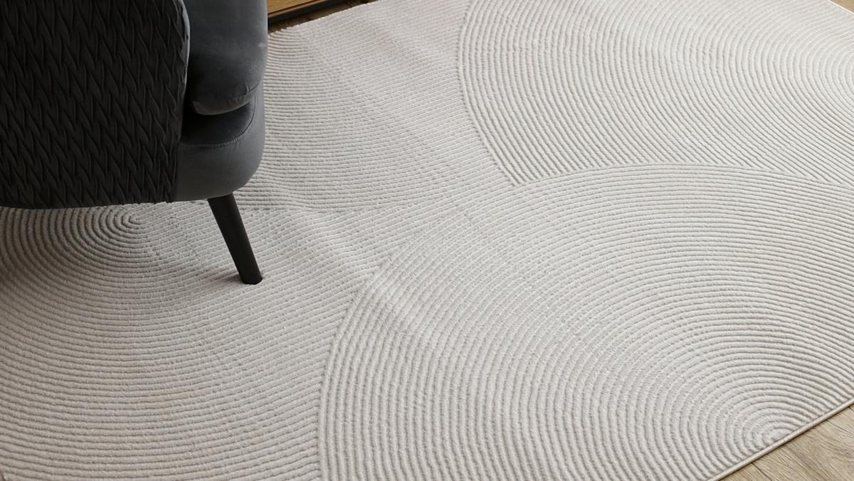 TEPPICH Balance 80/150 cm - Creme, Textil (80/150cm) - rugsX