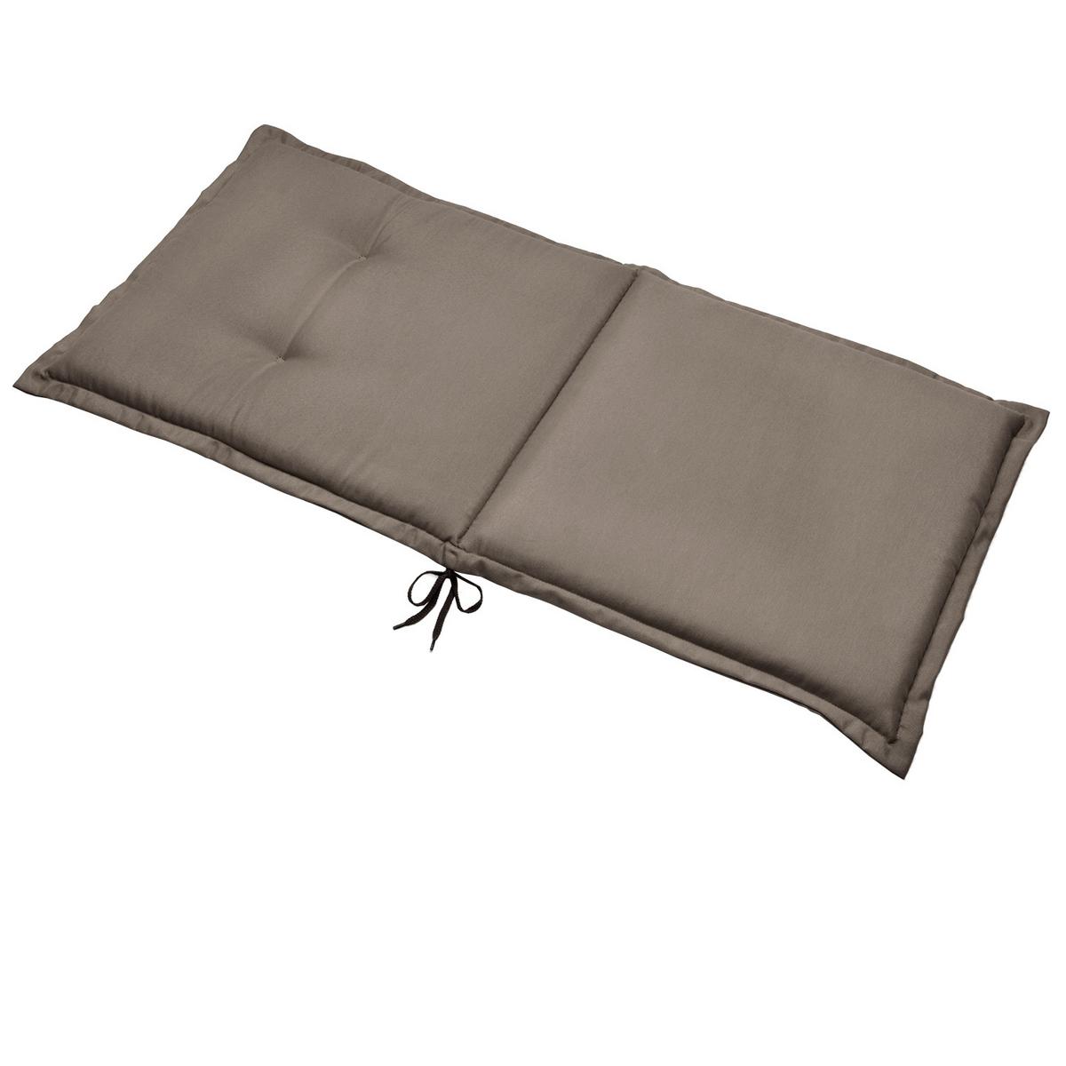 NIEDERLEHNER Loft NL 100x50x6cm Taupe (2tlg) - Taupe, Textil (50/100cm) - Beautissu 
