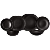 EINSTEIGER-SET Liberty Velvet Black schwarz 8-tlg. - Schwarz, Keramik (2/2/2cm) - Seltmann Weiden