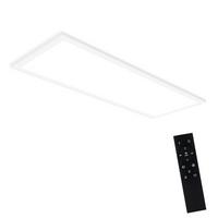 LED DECKENLEUCHTE Flores 80/30/1 - Weiß, Metall (80/30/1cm) - Nettlife