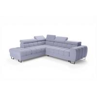 ECKSOFA Bastien Max Mit Schlaffunktion - Blau, Holzwerkstoff/Textil (225/260cm) - Fun Möbel