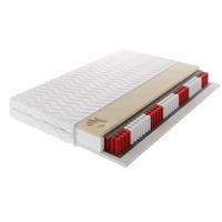 TASCHENFEDERKERNMATRATZE CALVADO MULTI Multipocket 100x200, H3, Höhe ca.: 20 cm - Weiß, Textil (100/200cm) - MASSENO