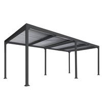 ALU PERGOLA Anthrazit - Anthrazit, Metall (590/224/306cm) - MCW