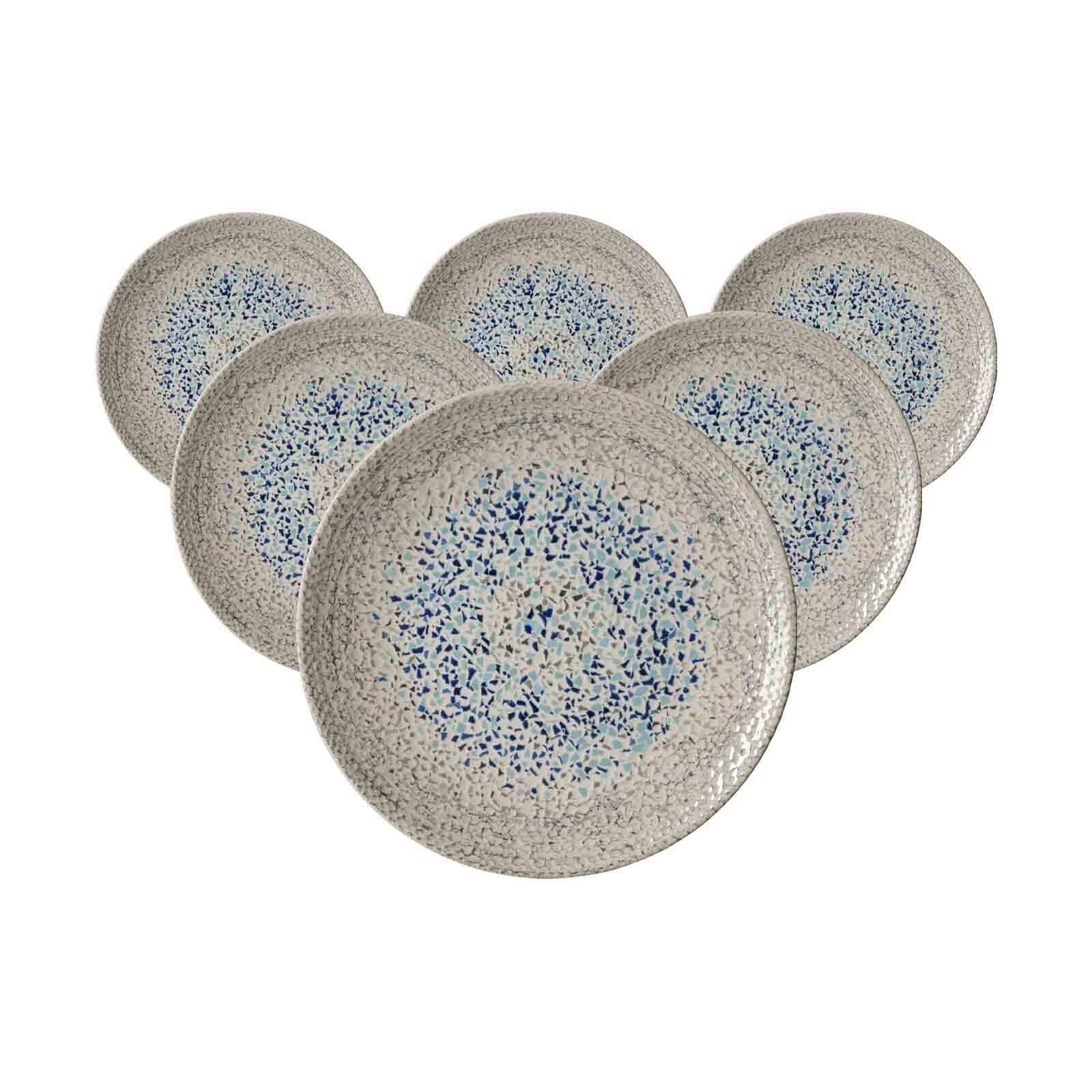 DESSERTTELLER Rimini grau ø 20,5 cm 6er Set - Grau, Keramik (20.5cm) - Ritzenhoff Breker