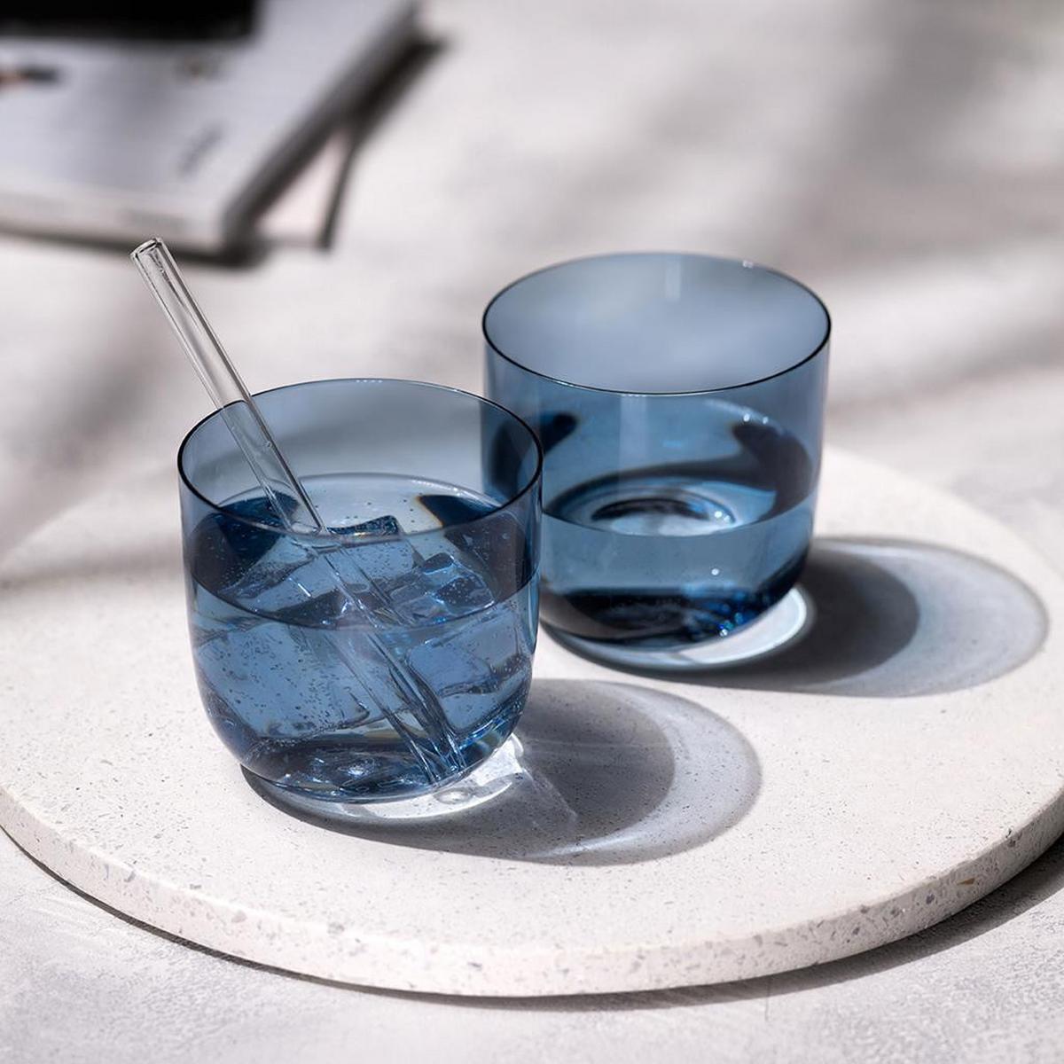 KOMPLETT-GLÄSER-SET Like Glass Ice 8-tlg. - Blau, Glas - like.Villeroy & Boch