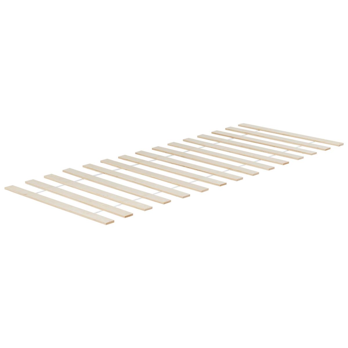 KINDER-HAUSBETT Grau 90-200 cm Appy - Grau, Holz (90/200cm) - Beliani