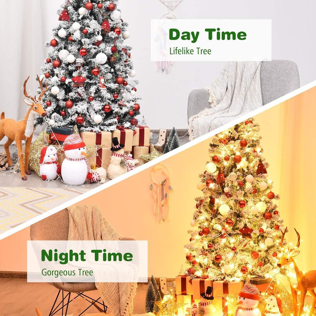WEIHNACHTSBAUM Grün - Grün, Kunststoff (182cm) - COSTWAY