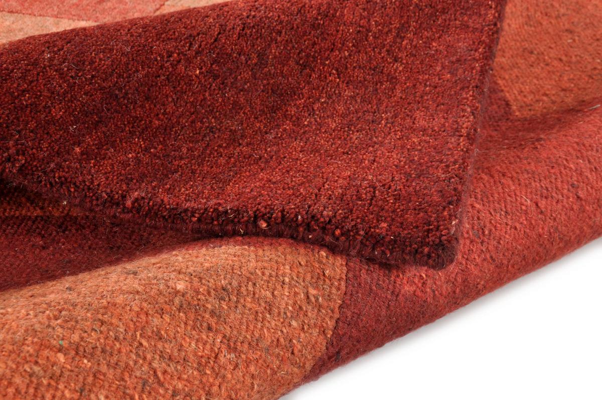 WOLLTEPPICH Dalas 140x200 cm - Rot, Textil (140/200cm) - THEKO