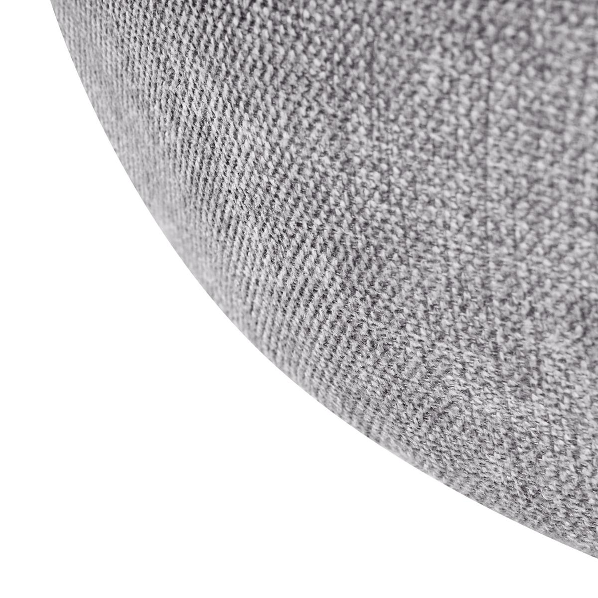 POLSTERBANK Hellgrau Ashton - Hellgrau, Textil (100/44/60cm) - Beliani