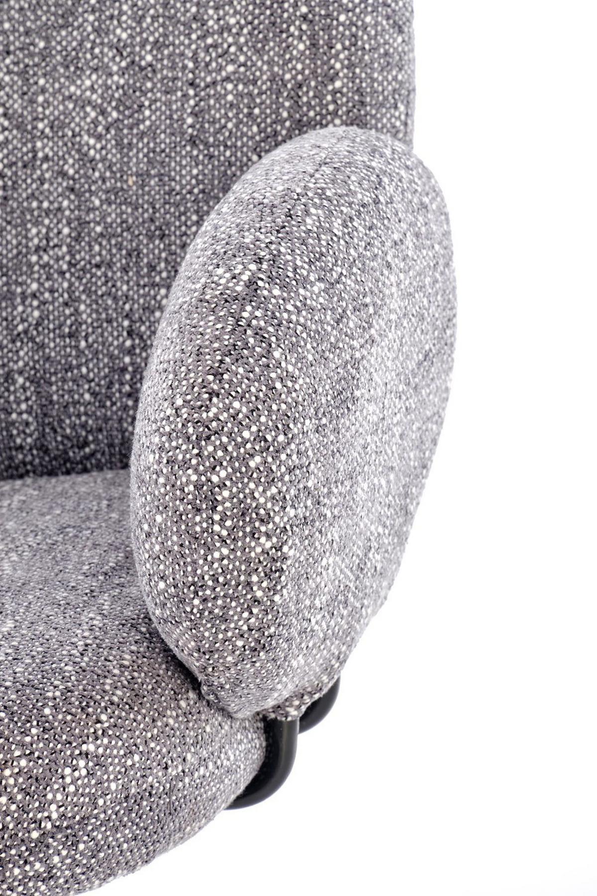 SESSEL BERRY 360° gepolstert Grau - Grau, Textil (65/83/64cm) - Lookway