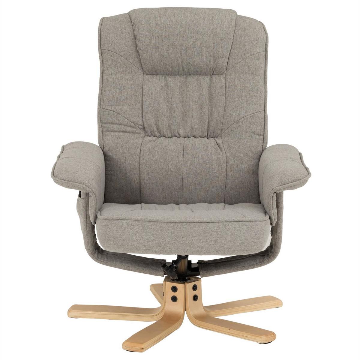 RELAXSESSEL CHARLY grau - Grau, Textil (76/87/61cm) - IDIMEX