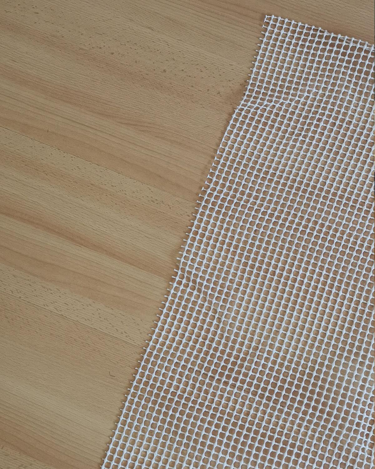 ANTIRUTSCHMATTE Balad 190/150 cm - Weiß, Kunststoff (150/190cm) - Beliani