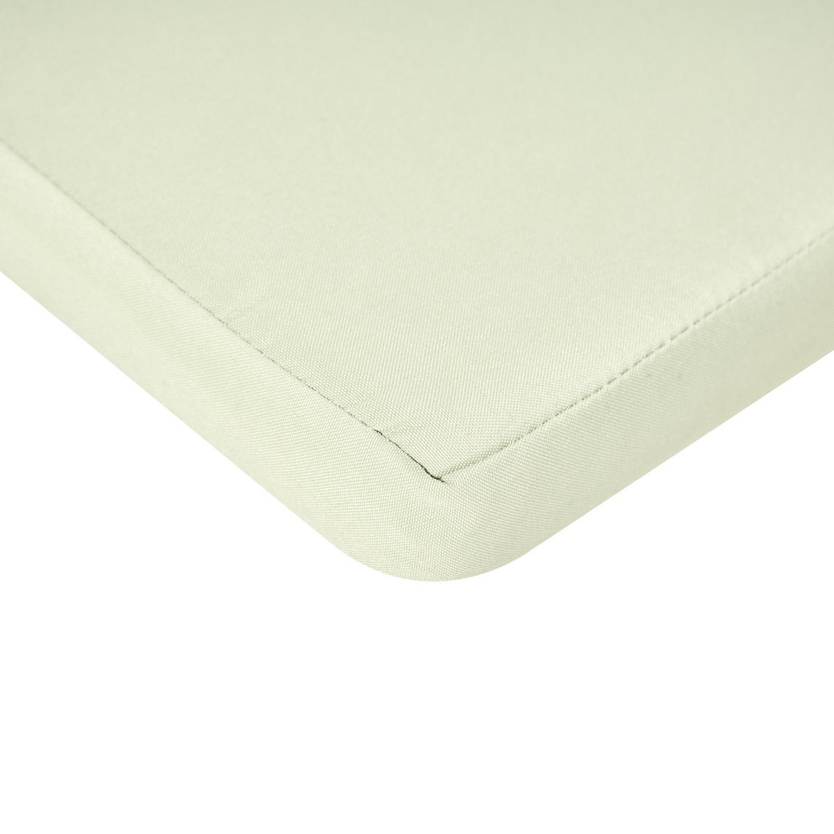 GARTENSTUHLKISSEN 8er-Set Hellgrün 46/46 cm Sassari Premium - Hellgrün, Textil (46/5/46cm) - Beliani