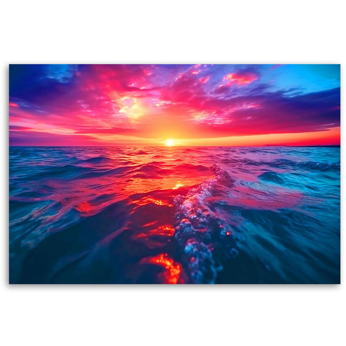KUNSTDRUCK Lila 120/80 cm - Lila, Textil (120/80cm) - KUNSTLOFT