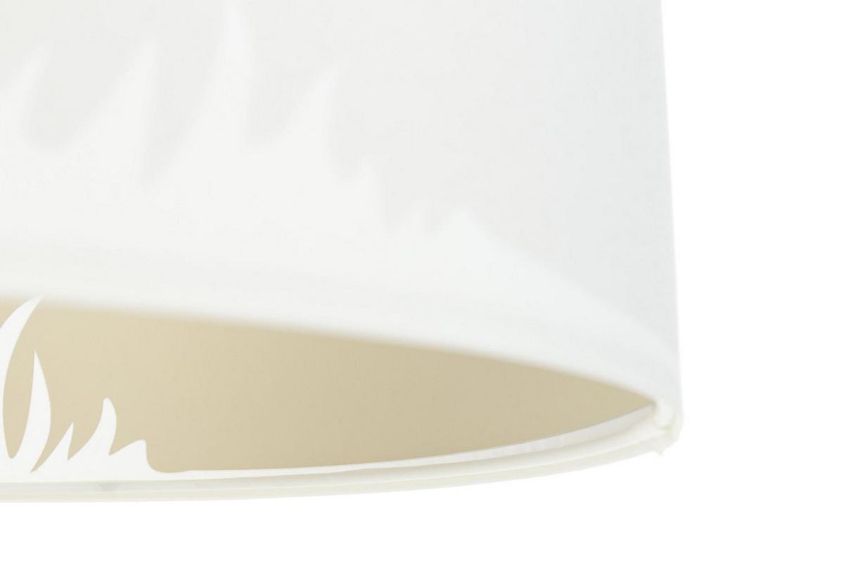 HÄNGELEUCHTE Weiß 60/100 cm - Beige/Weiß, Kunststoff (30/0.8/100cm) - ONZENO