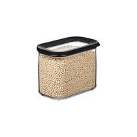 VORRATSDOSE Modula schwarz 1000 ml - Schwarz, Kunststoff (9/11.4/14.4cm) - Mepal