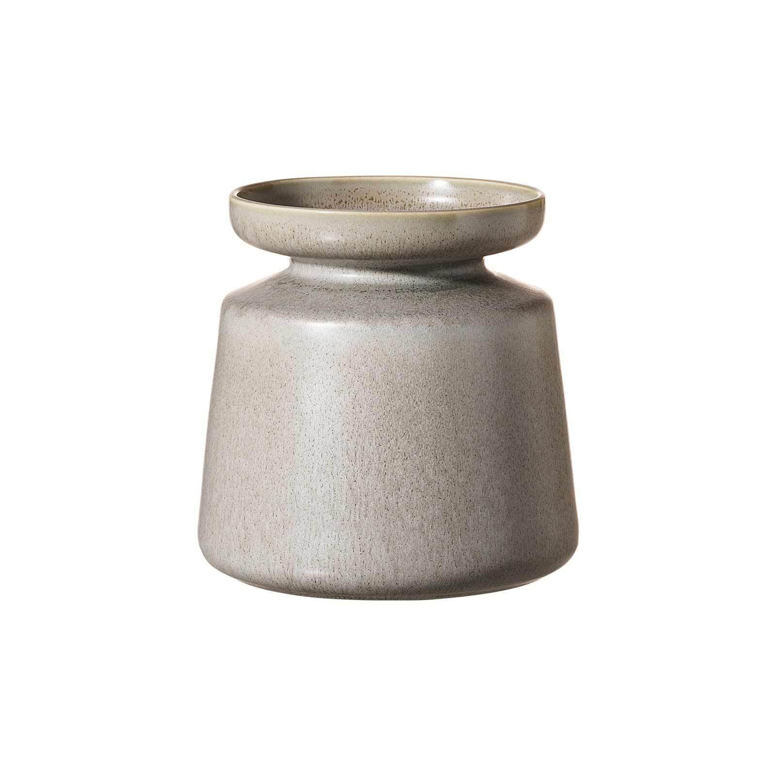 VASE Imperia grau 18 cm - Grau, Keramik (18cm) - Ritzenhoff Breker