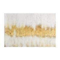 ACRYLBILD HANDGEMALT 90/60 cm - Weiß, Holz/Textil (90/60cm) - KUNSTLOFT