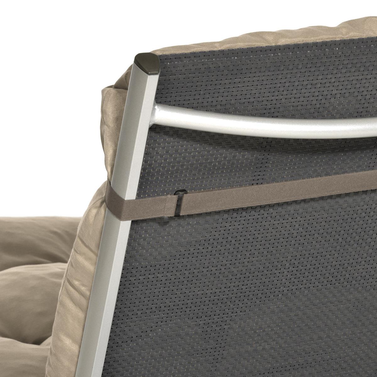 NIEDERLEHNERAUFLAGE Flair NL 100/50/8cm Natur - Naturfarben, Textil (50/8/100cm) - Beautissu 