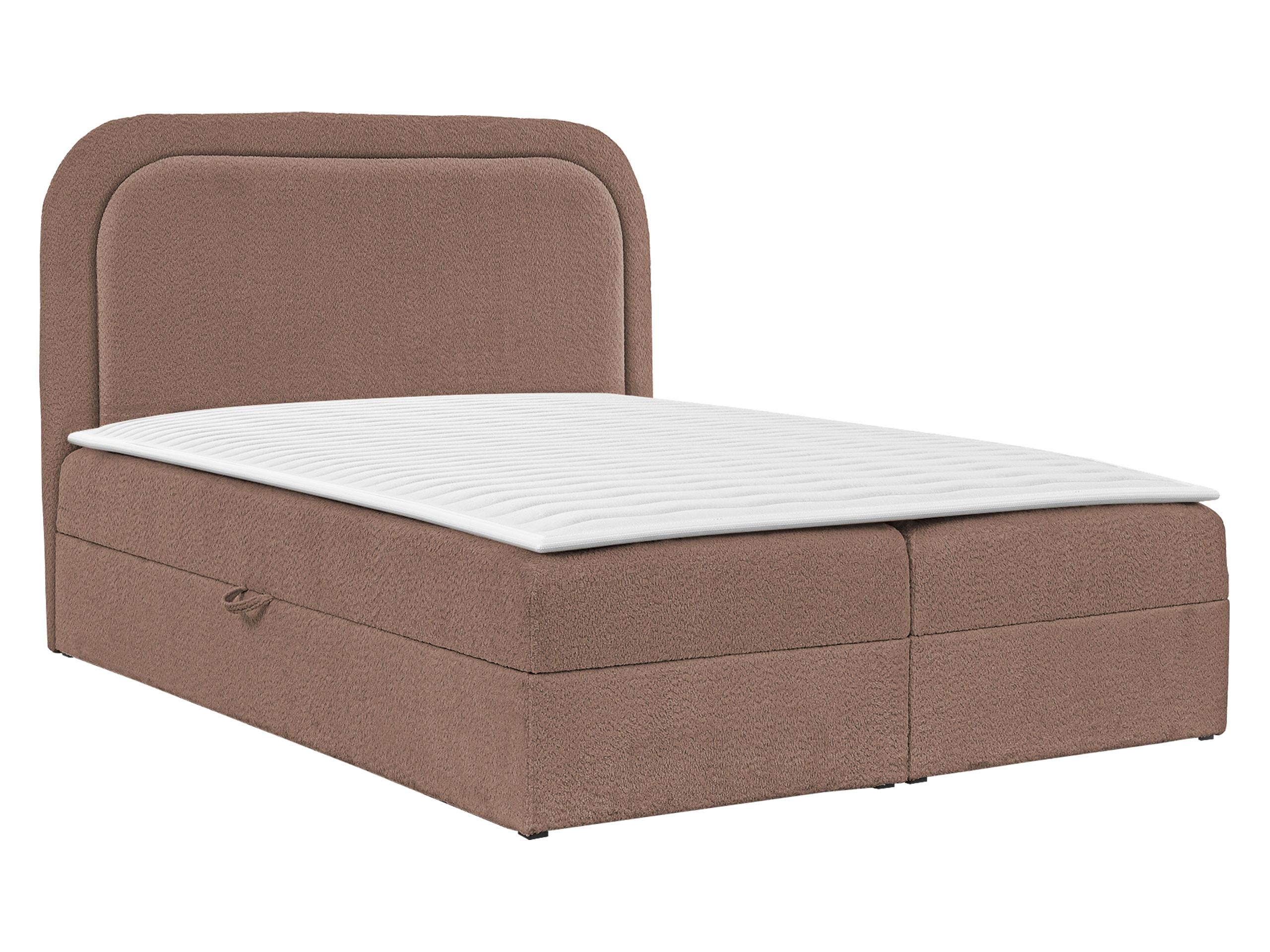 BOXBETT Bonito - H3 - Schwarz/Braun, Holz/Holzwerkstoff (120/200cm) - MIRJAN24