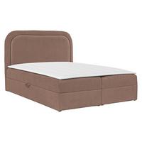 BOXBETT Bonito - H3 - Schwarz/Braun, Holz/Holzwerkstoff (120/200cm) - MIRJAN24