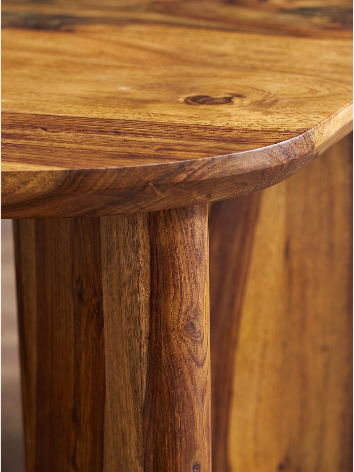 COUCHTISCH CAZORLA, Dunkles Massivholz, 60 x 60 x 32,5 cm - Braun, Holz (60/60/32.5cm) - KADIMA DESIGN