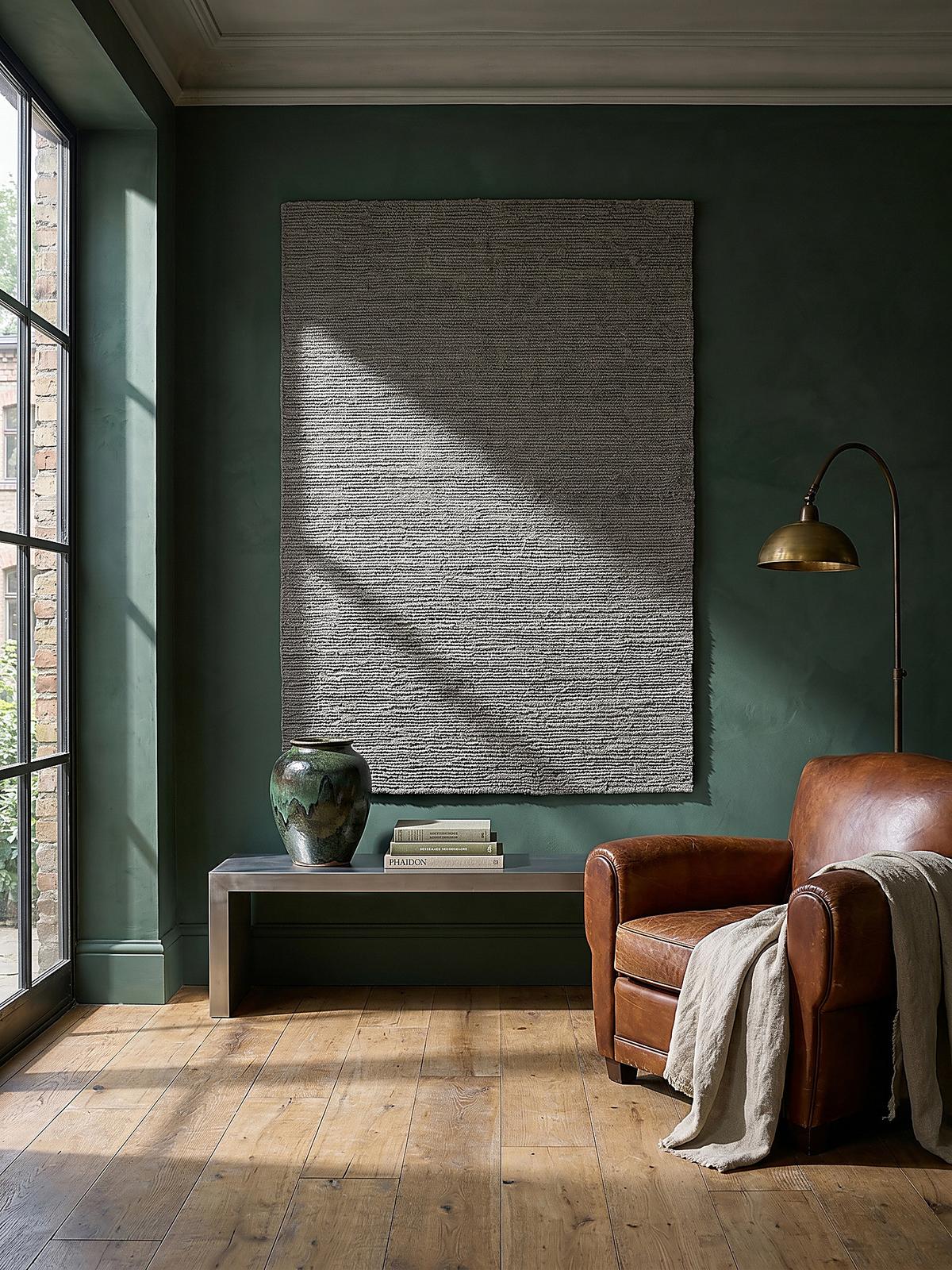WOLLTEPPICH ALNE, einfarbig, Grau, 120 x 170 cm - Grau, Textil (170/120cm) - KADIMA DESIGN
