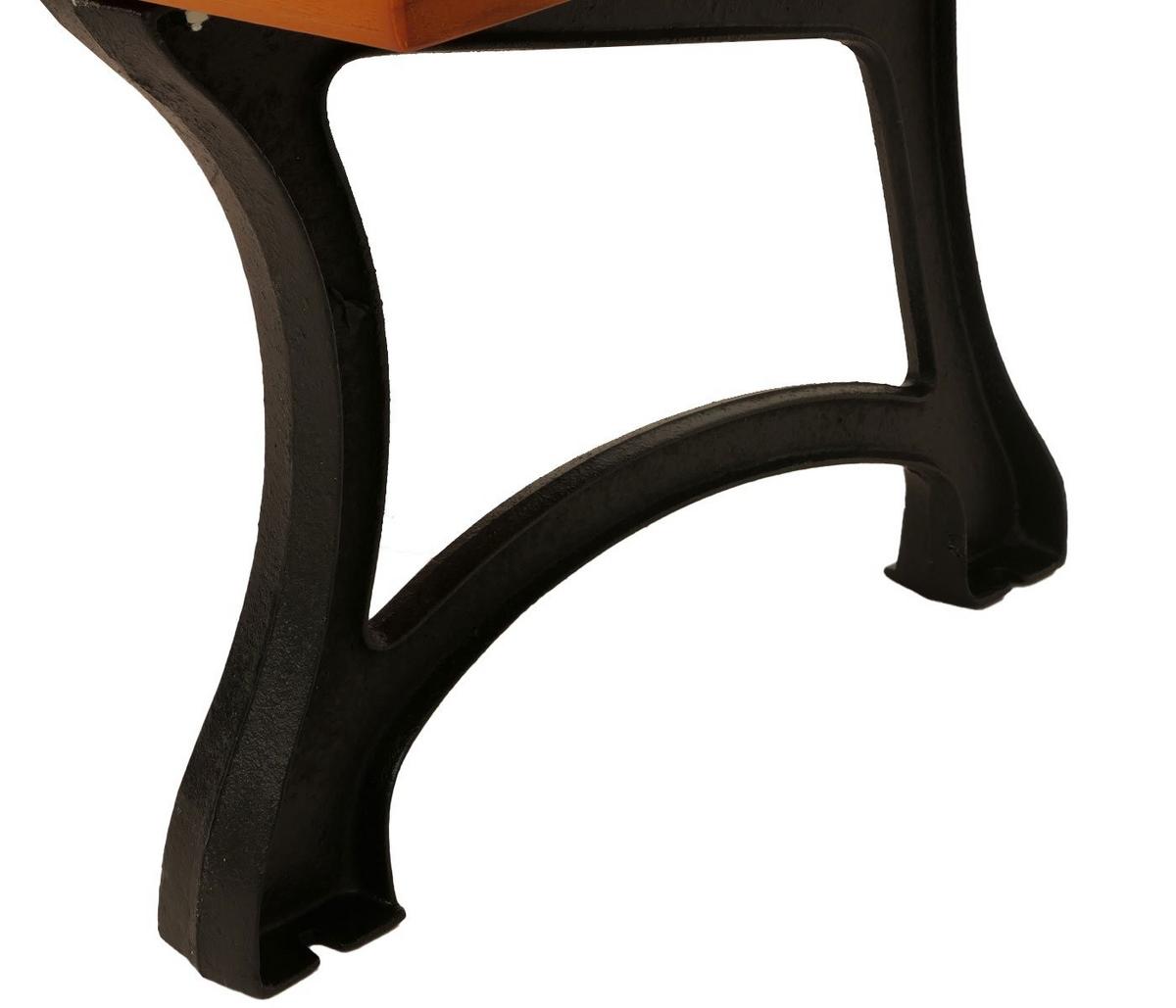GARTENBANK Teak Dekor - Teakfarben, Holz (170/78/62cm) - MCW