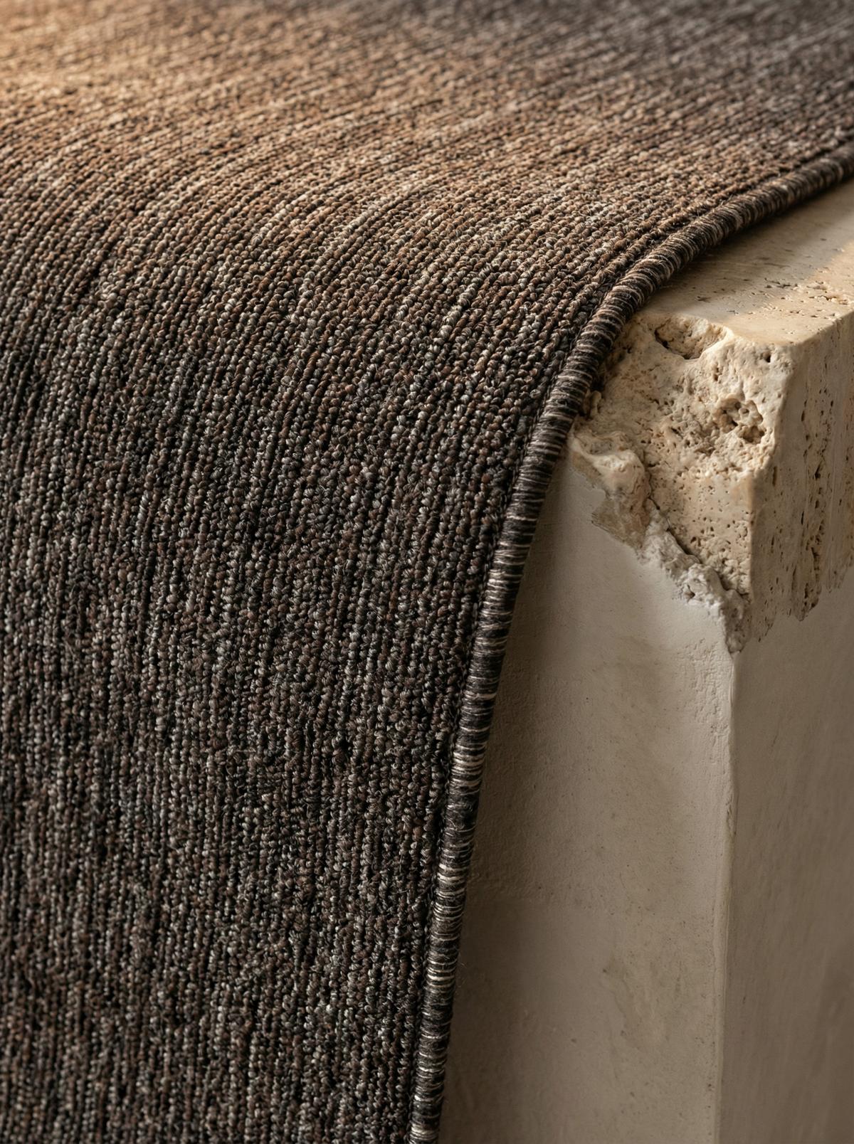 KURZFLORTEPPICH AMMER, einfarbig, Braun, 200 x 290 cm - Braun, Textil (290/200cm) - KADIMA DESIGN