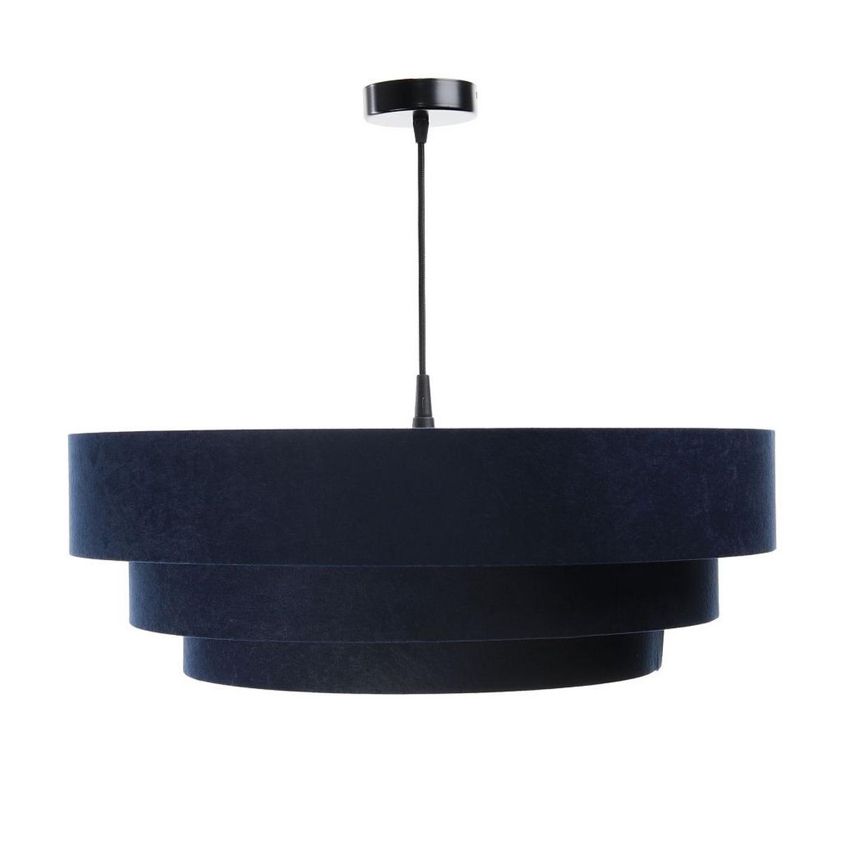 HÄNGELEUCHTE Blau 60/20 cm - Weiß, Kunststoff (60/1.5/20cm) - ONZENO