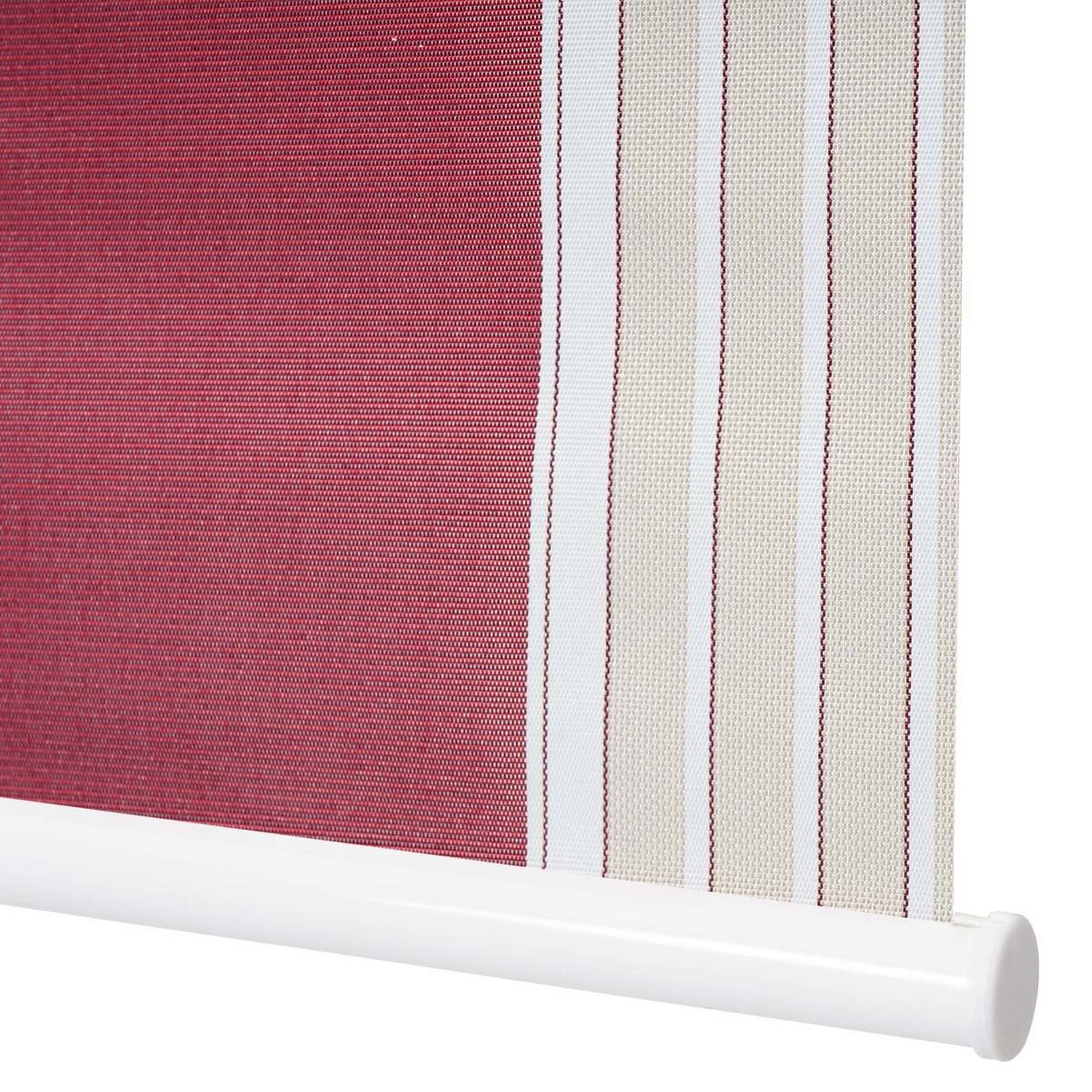 ROLLO Rot, Weiß, Beige - Beige/Rot, Textil (70/160/7cm) - MCW