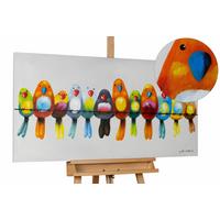 ÖLGEMÄLDE 120/60 cm - Multicolor, Holz/Textil (120/60cm) - KUNSTLOFT