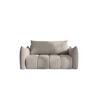 SOFA 2er-sitzer Ontario Mit Liegefunktion - Hellgrau, Holzwerkstoff/Textil (162/86/101cm) - Fun Möbel