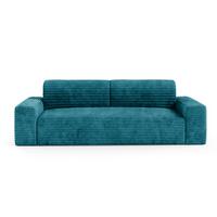SOFA Fabio 3 Sitzplätze Hellblau - Blau, Holz (260/82/102cm) - Petits-meubles