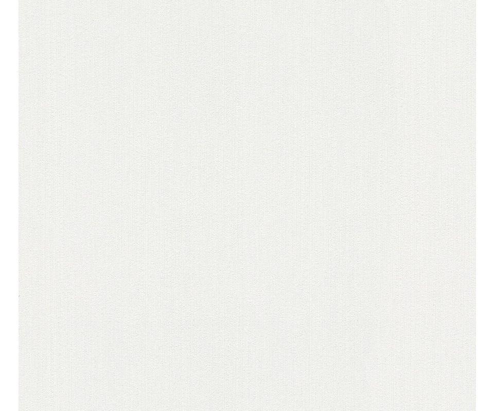 VLIESTAPETE Weiß 53/1005 cm - Weiß, Textil (53/1cm) - KUNSTLOFT