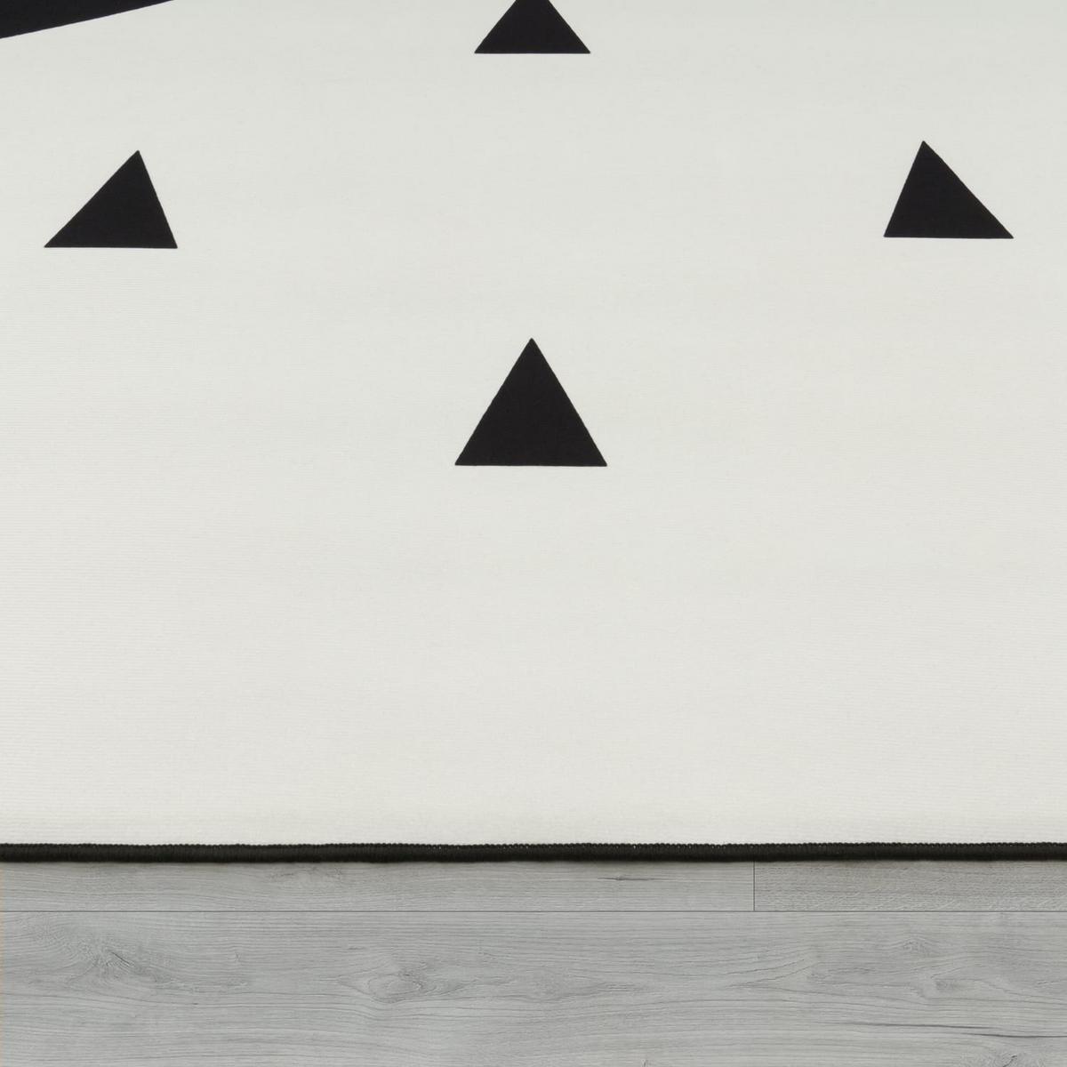 KINDERTEPPICH, mit Sprechblasenmuster, Schwarz, 140 x 200 cm - Schwarz, Textil (140/200cm) - KADIMA DESIGN
