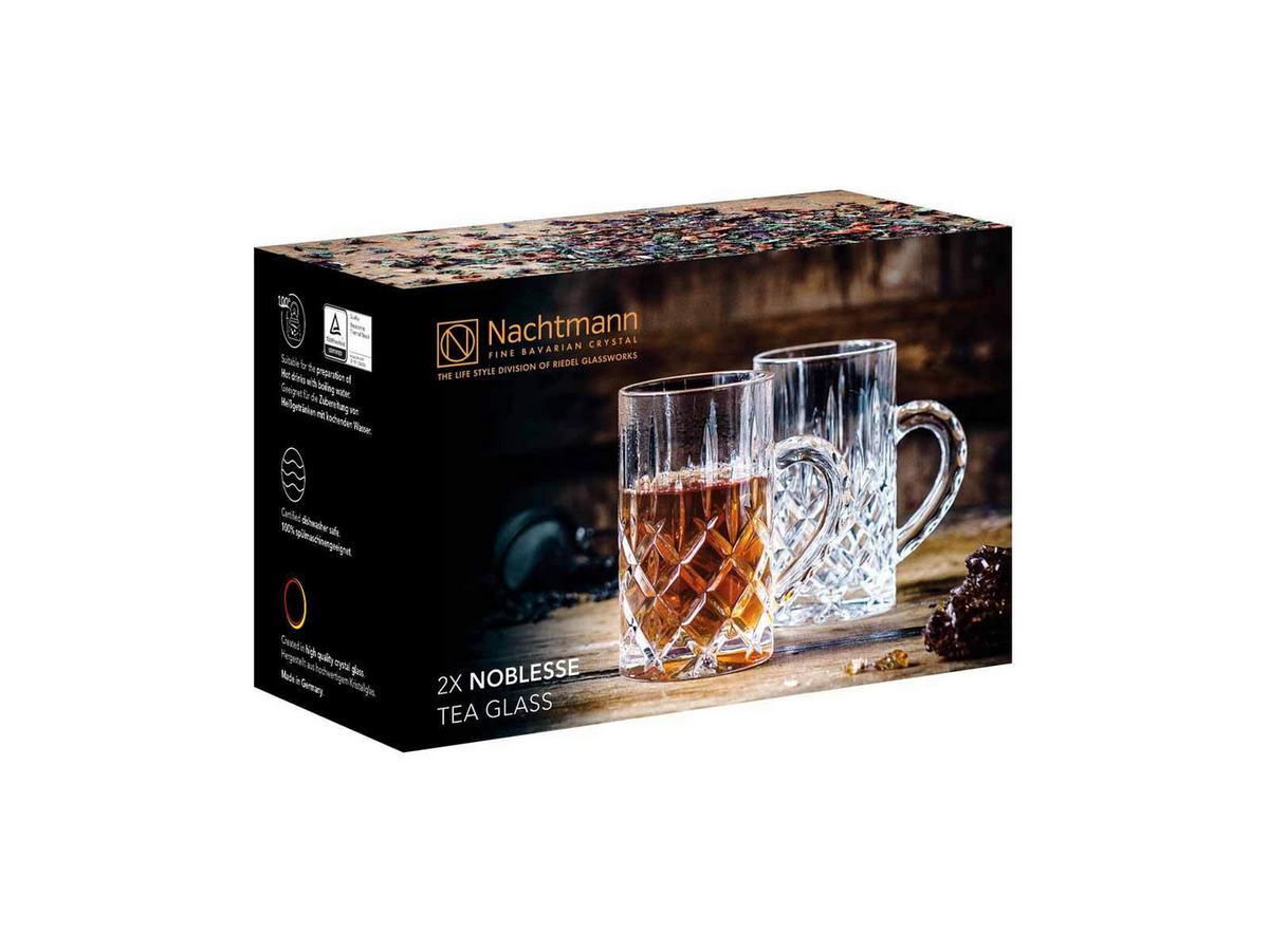 TEEGLÄSER Noblesse transparent 250 ml 2er Set - Transparent, Glas (0.001L) - Nachtmann