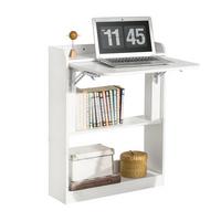 SCHREIBTISCH Weiß - Weiß, Holzwerkstoff (58/64/82cm) - SoBuy