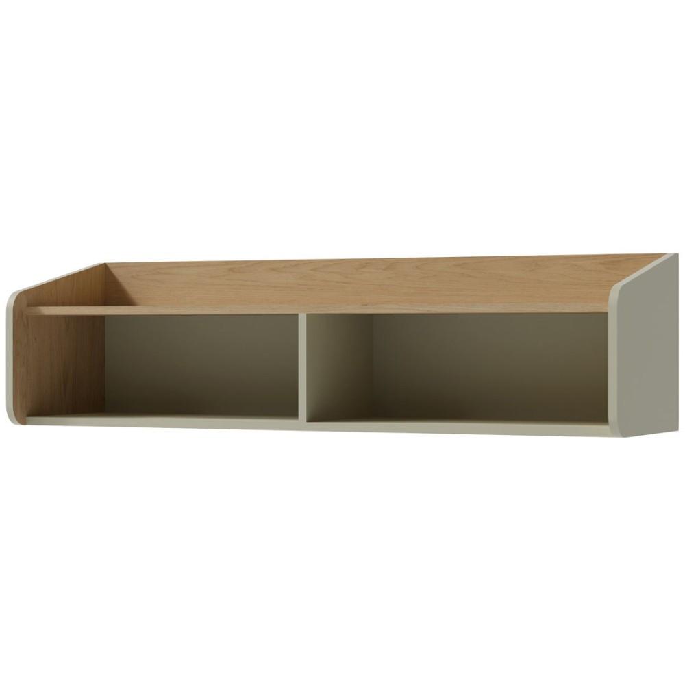 WANDREGAL Alex mit 3 Einlegeböden, Eukalyptus - Eukalyptusholzfarben, Holzwerkstoff (125/32/32cm) - Beautysofa