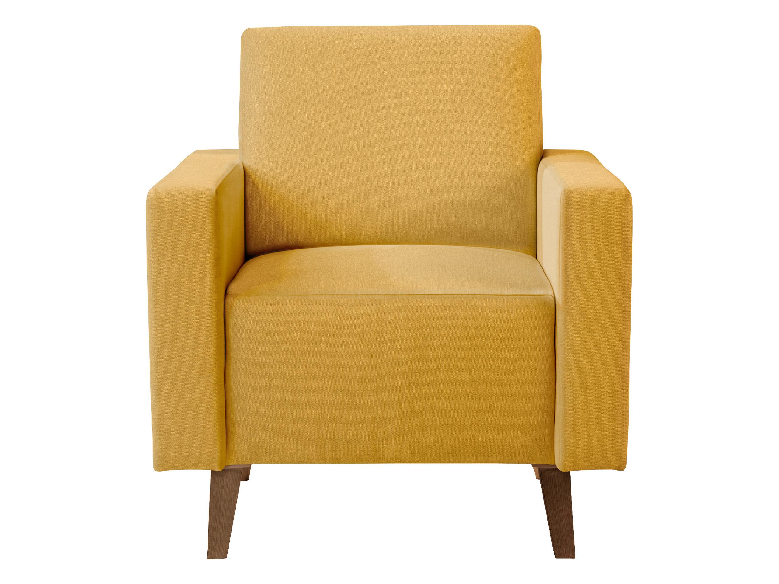 SESSEL Oviedo - Gelb, Holz/Kunststoff (75/80/75cm) - MIRJAN24