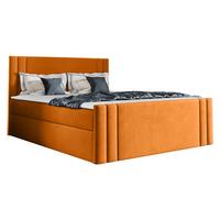 BOXBETT Carmen - H3 - Orange, Holz (160/200cm) - MIRJAN24