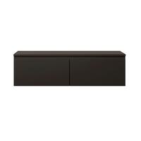 TV-LOWBOARD Bemmi Schwarz 100 cm - Schwarz, Holzwerkstoff (100/28.4/31.8cm) - Selsey