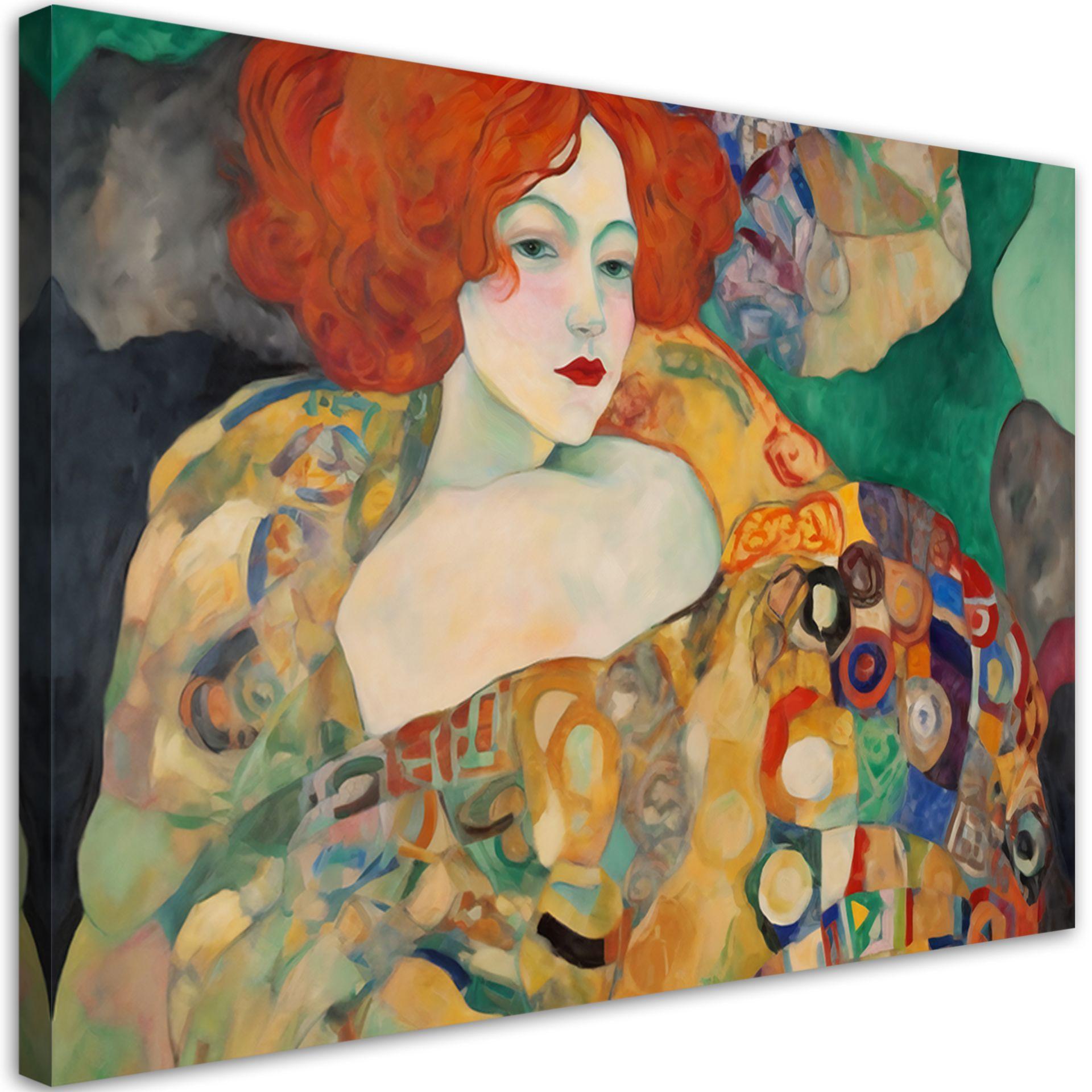 KUNSTDRUCK Bunt 90/60 cm - Multicolor, Textil (90/60cm) - KUNSTLOFT