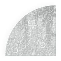 GLASPLATTE für Kamin 100x100 cm - Grau, Glas (100/100/0.4cm) - TULUP