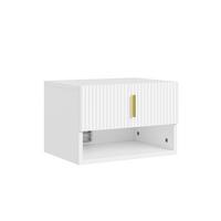 NACHTTISCH mit Schublade und offenen Fach FBT176-E-W - Ahornfarben, Fell (40/26/30cm) - SoBuy